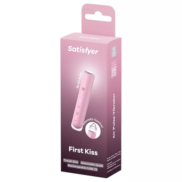 Satisfyer First Kiss - stimolatore clitorideo ad onde d’aria (rosa)