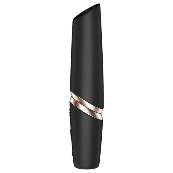 Satisfyer Perfect Kiss - rossetto vibratore (nero)