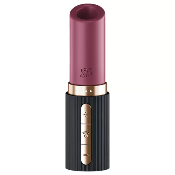 Satisfyer Deep Kiss - vibratore clitorideo a impulsi d’aria - nero