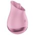 Satisfyer - vibratore clitorideo lingua - silicone rosa