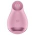 Satisfyer - vibratore clitorideo lingua - silicone rosa