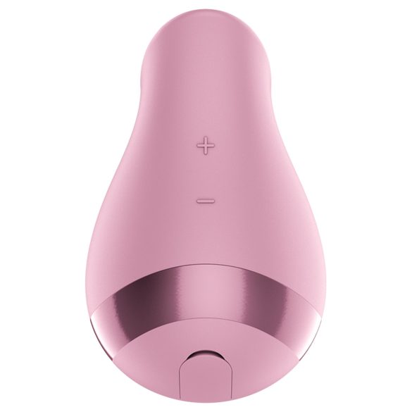 Satisfyer - vibratore clitorideo lingua - silicone rosa