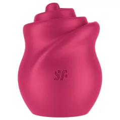   Satisfyer Tongue Twister - vibratore clitorideo lingua rotante - silicone rosa