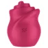 Satisfyer Tongue Twister - vibratore clitorideo lingua rotante - silicone rosa