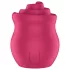 Satisfyer Tongue Twister - vibratore clitorideo lingua rotante - silicone rosa