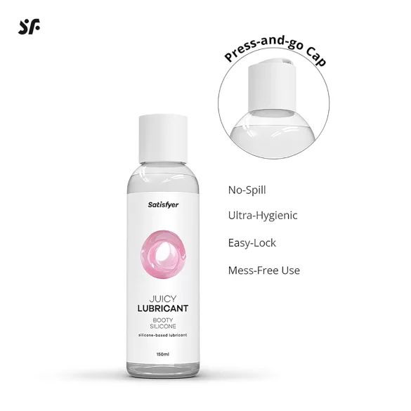 Satisfyer - lubrificante anale a base siliconica - 150ml