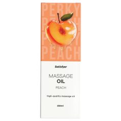 Satisfyer - olio da massaggio alla pesca (250 ml)