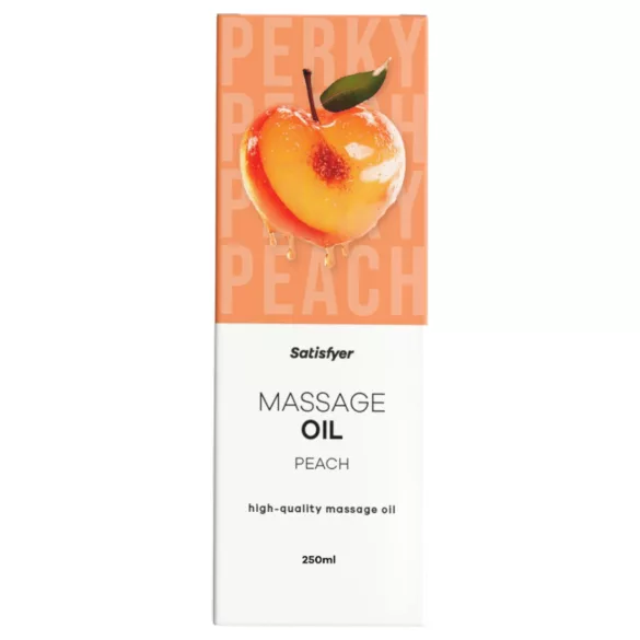 Satisfyer - olio da massaggio al pesca - 250ml