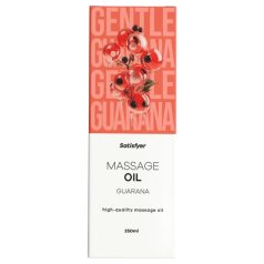 Satisfyer - olio da massaggio alla guaranà (250 ml)