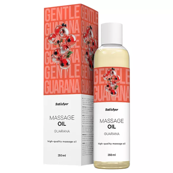 Satisfyer - olio da massaggio stimolante al guaranà - 250ml