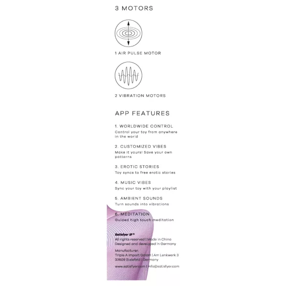 Satisfyer Pro 2 Generation 4 - stimolatore clitorideo ad onde d’aria (blu)