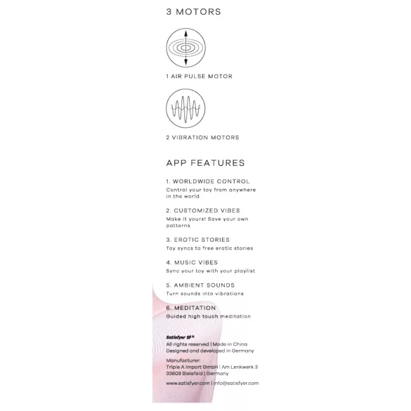 Satisfyer Pro 2 Generation 4 - stimolatore clitorideo a onde d’aria (viola)