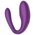 Mrow - vibratore di coppia ricaricabile impermeabile 3 motori viola