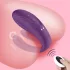 Mrow - vibratore di coppia ricaricabile impermeabile 3 motori viola