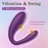 Mrow - vibratore doppio impermeabile a 3 motori, ricaricabile (viola)