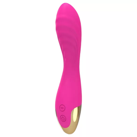 Mrow - vibratore punto G ricaricabile impermeabile silicone rosa