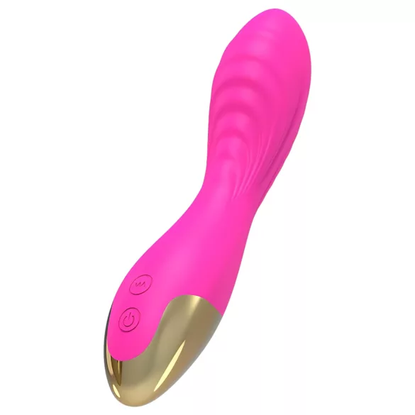Mrow - vibratore punto G ricaricabile impermeabile silicone rosa