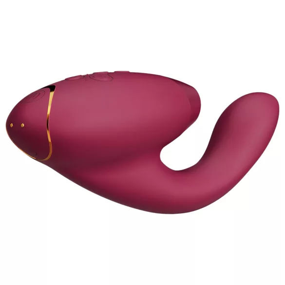 Womanizer Duo 2 - Vibratore 2in1 punto G e clitoride - silicone rosso