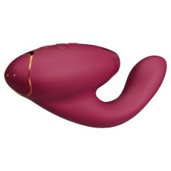   Garanzia di Orgasmo 100% Womanizer Duo 2 - Stimolatore Punto G e Clitorideo Impermeabile (Rosso)