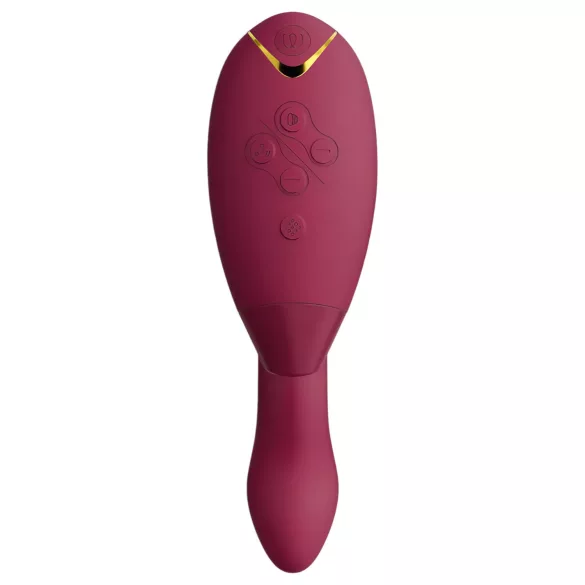 Womanizer Duo 2 - Vibratore 2in1 punto G e clitoride - silicone rosso