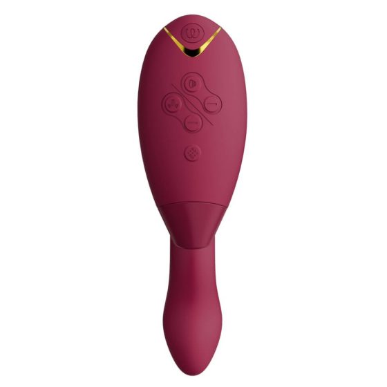 Garanzia di Orgasmo 100% Womanizer Duo 2 - Stimolatore Punto G e Clitorideo Impermeabile (Rosso)