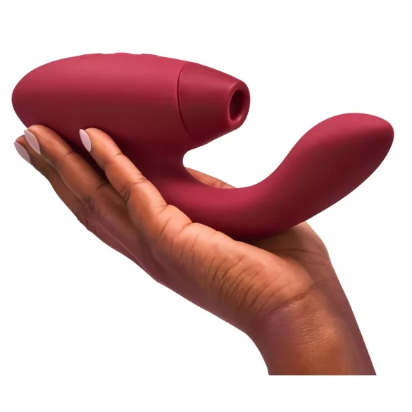 Womanizer Duo 2 - Vibratore 2in1 punto G e clitoride - silicone rosso