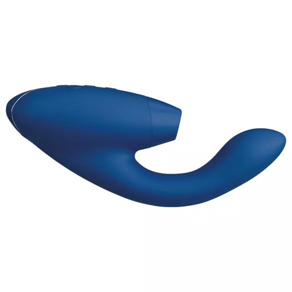 Womanizer Duo 2 - vibratore 2in1 punto G e clitoride - silicone blu