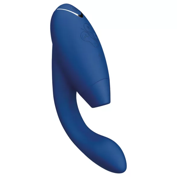 Womanizer Duo 2 - vibratore 2in1 punto G e clitoride - silicone blu