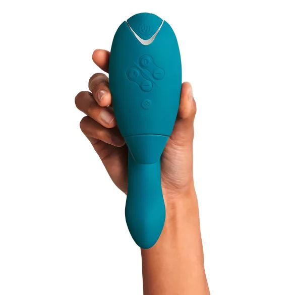 Womanizer Duo 2 - vibratore doppia stimolazione punto G e clitoride - verde