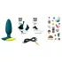 ROMP Bass - vibratore anale - silicone verde