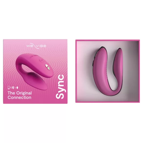 We-Vibe Sync - vibratore di coppia con app e telecomando (rosa)