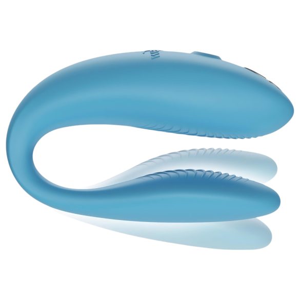 We-Vibe Sync Go - vibratore coppia ricaricabile con app - turchese