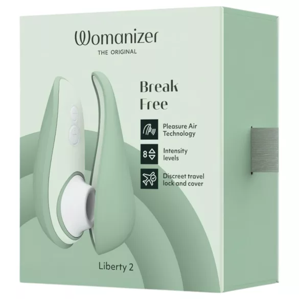 Womanizer Liberty 2 - stimolatore clitoride onde d’aria ricaricabile - verde