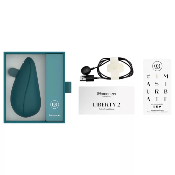 Womanizer Liberty 2 - stimolatore clitorideo a onde d’aria ricaricabile