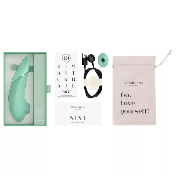 Womanizer Next - stimolatore clitorideo a onde d’aria ricaricabile (salvia)