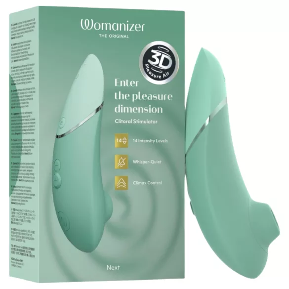 Womanizer Next - stimolatore clitorideo a onde d’aria ricaricabile (salvia)