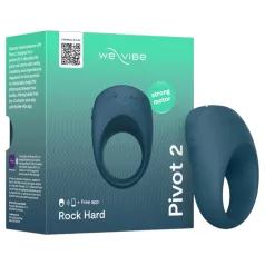   We-Vibe Pivot 2 - Anello vibrante per pene con controllo via app, per uomini (blu)