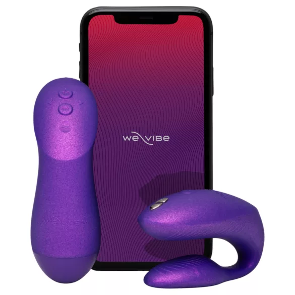 We-Vibe Chorus Pro - vibratore coppia telecomando intelligente - silicone viola