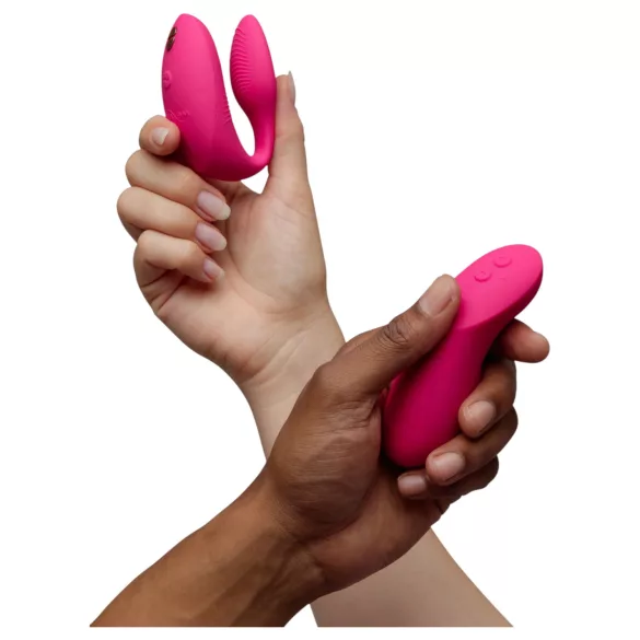 We-Vibe Chorus Pro - vibratore di coppia con app e telecomando (rosa)