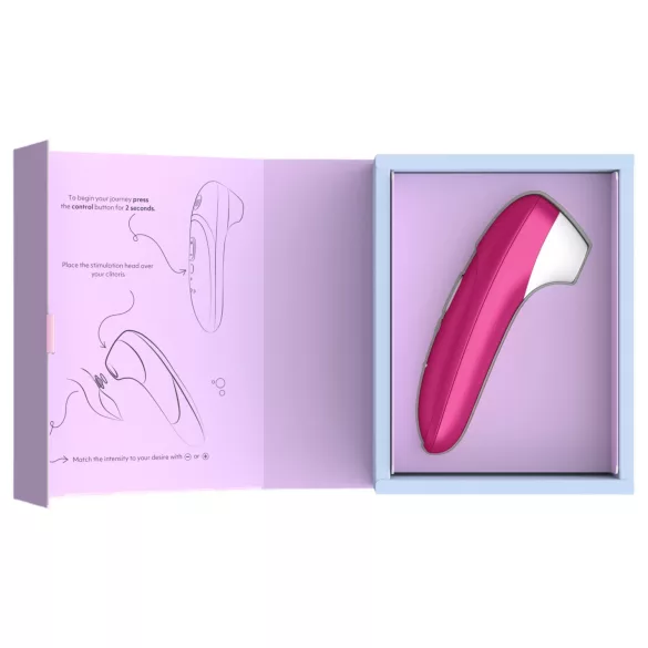Womanizer Pro - stimolatore clitorideo a onde d’aria - rosa