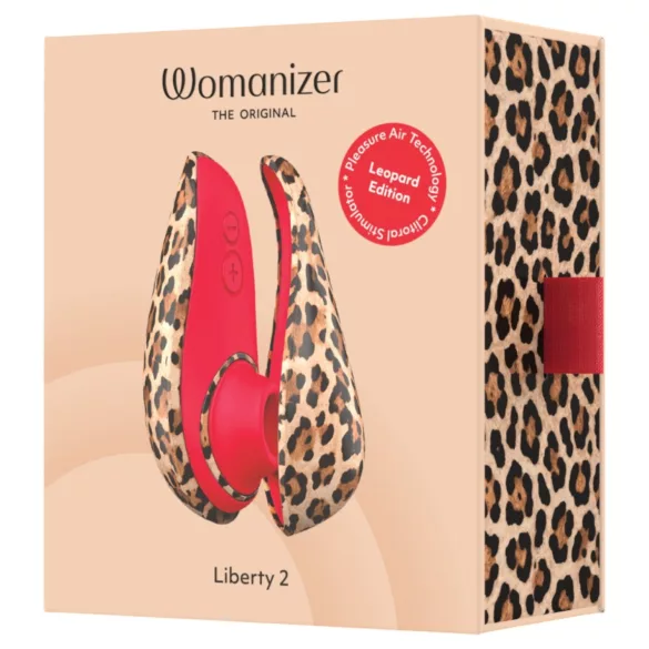 Womanizer Liberty 2 - stimolatore clitorideo a onde d’aria (leopardo)