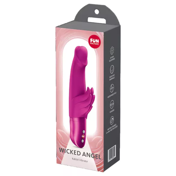 Fun Factory Wicked Angel - vibratore con braccio per il clitoride (rosa)