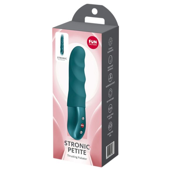 Fun Factory Stronic Petite - vibratore scanalato (verde)