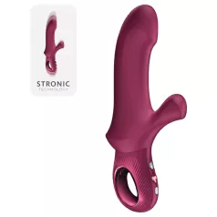   Fun Factory Bi Stronic Curve - vibratore a spinta con braccio clitorideo (rosso)