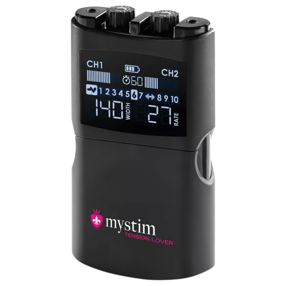 mystim Tension Lover 2 - elettrostimolatore digitale - nero