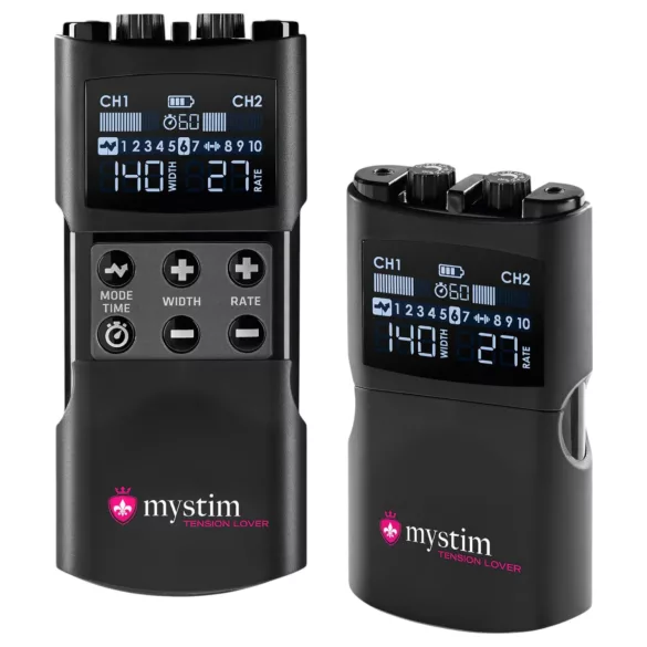 mystim Tension Lover 2 - elettrostimolatore digitale - nero