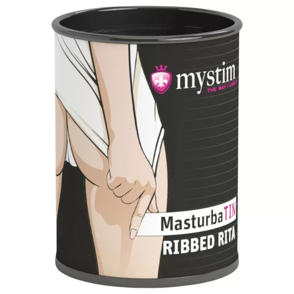 Mystim - masturbatore uomo lamellare - bianco