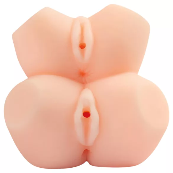 TAMASHII Madre e Figlia - masturbatore hentai doppia vagina artificiale (color carnagione naturale)
