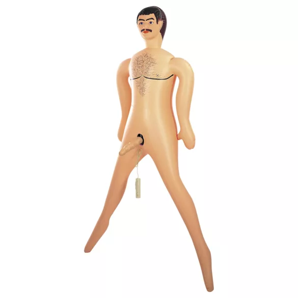 NMC Big John - bambola gonfiabile uomo con vibratore