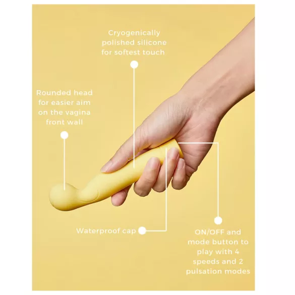 Smile Makers - Allenatore di Tennis Vibratore (giallo)